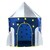 Casa de campaña para niños Tienda Castillo Cohete Espacial Astronauta Azul