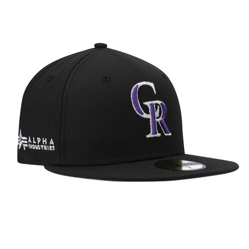 Gorra New Era Rockies Colorado 59fifty Plana Alpha Industries 60194089.
