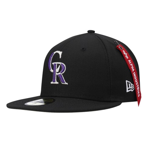 Gorra New Era Rockies Colorado 59fifty Plana Alpha Industries 60194089.