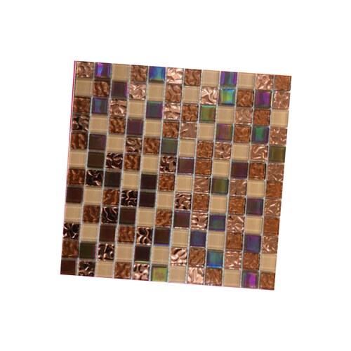 Malla / cenefa / Mosaico decorativa 100% cristal mod. PARAISO 30X30cm