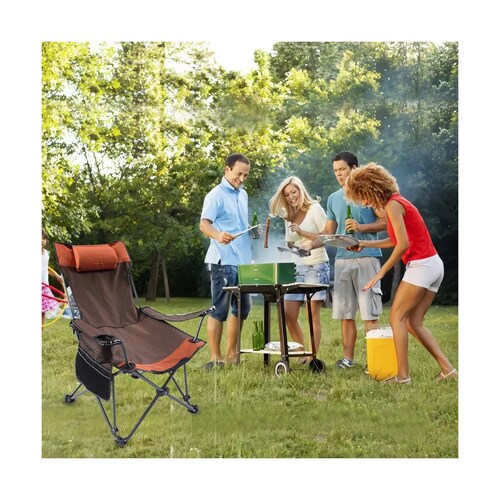 Silla Para Cámping Playa Pesca De Exterior Plegable Portatil