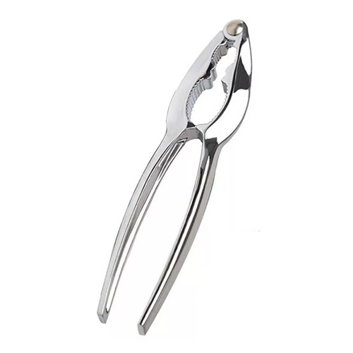 Pinza Quebrador De Nueces Cascanueces Abridor Aleación Zinc, Color Plata