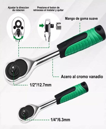 Juego De Herramientas Reparación Automóviles Shawty 82pzs.
