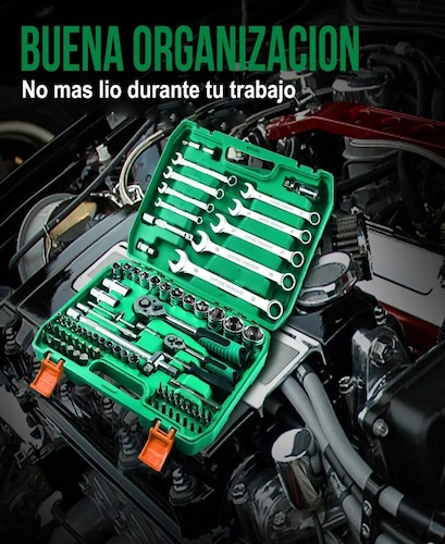 Juego De Herramientas Reparación Automóviles Shawty 82pzs.