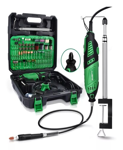 Rectificadora Mototool Accesorios Shawty Mini Taladro 240w.