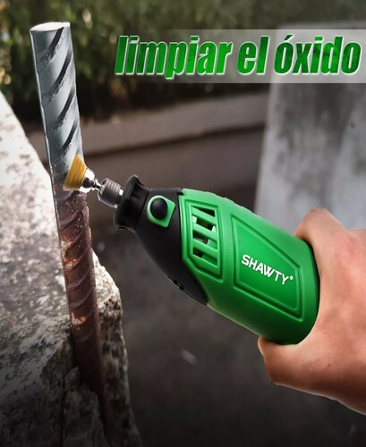 Rectificadora Mototool Accesorios Shawty Mini Taladro 240w.