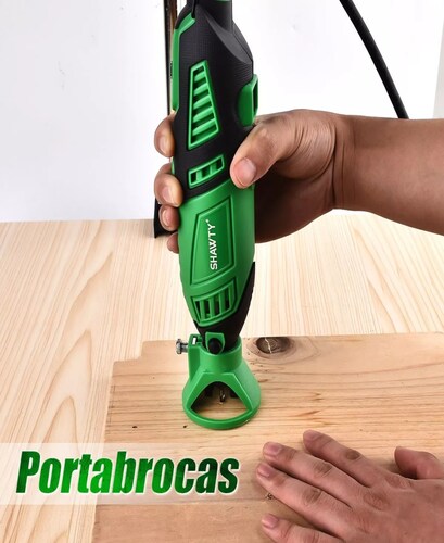 Rectificadora Mototool Accesorios Shawty Mini Taladro 240w.