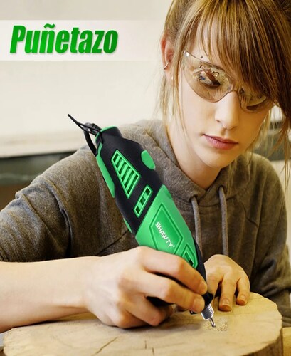 Rectificadora Mototool Accesorios Shawty Mini Taladro 240w.