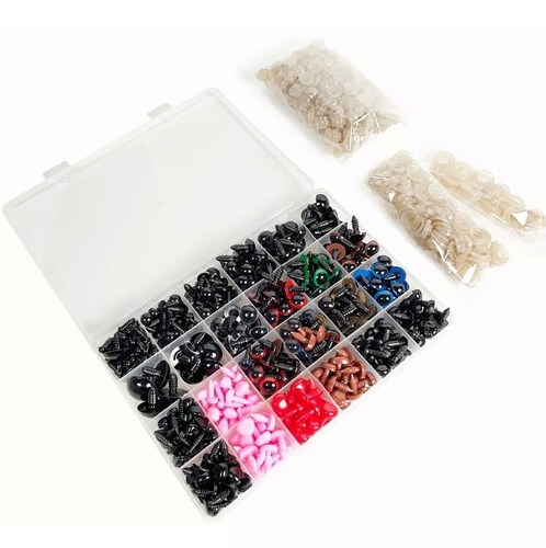 868 Pzas Ojos De Seguridad Amigurumis Repuestos Accesorios.