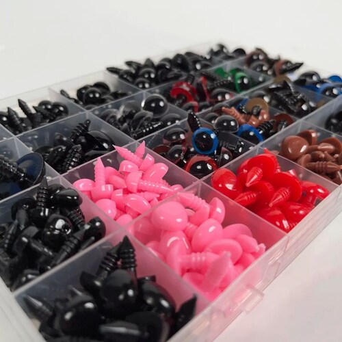 868 Pzas Ojos De Seguridad Amigurumis Repuestos Accesorios.