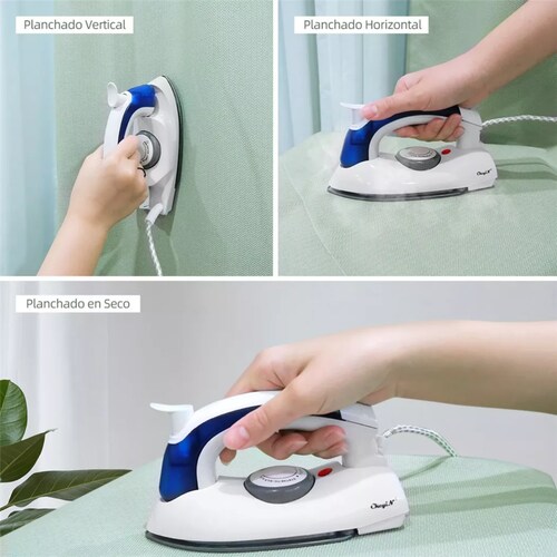 Plancha De Vapor Plegable Portátil Ckeyin Para Viajes.