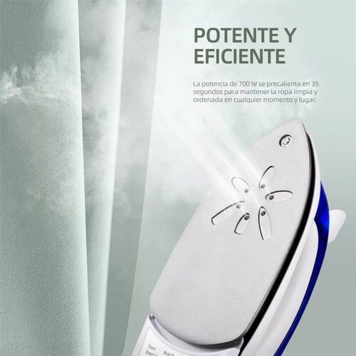 Plancha De Vapor Plegable Portátil Ckeyin Para Viajes.