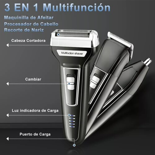 Rasuradora Para Hombre Barba Corporal Cortadoras De Cabello.