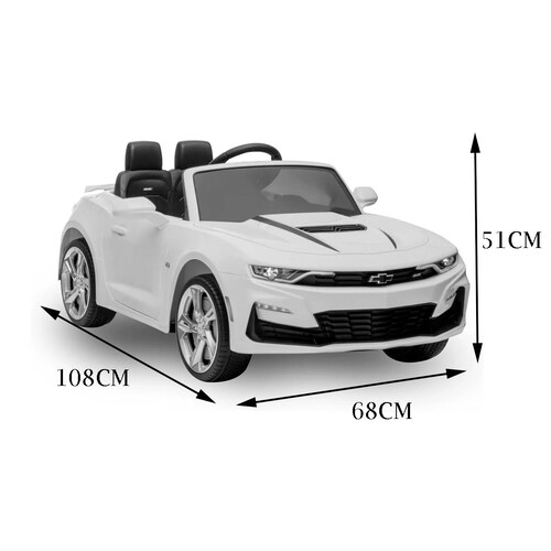 Carro Montable Electrico 12V Camaro Coupe HL558 Amarillo