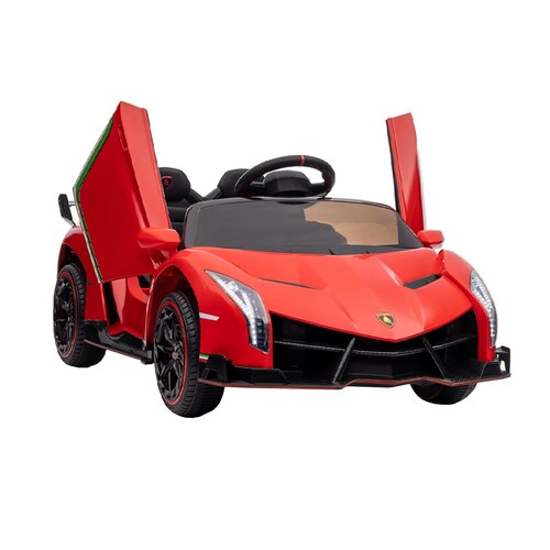 Carro Montable Electrico 12V Lamborghini Veneno XMX615B Rojo
