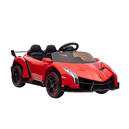 Carro Montable Electrico 12V Lamborghini Veneno XMX615B Rojo