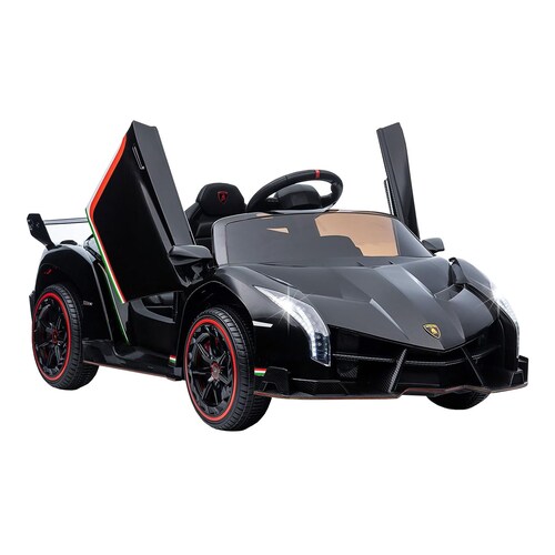 Carro Montable Electrico 12V Lamborghini Veneno XMX615B Negro