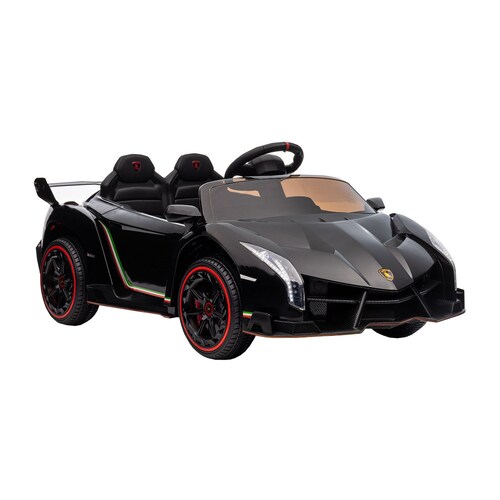 Carro Montable Electrico 12V Lamborghini Veneno XMX615B Negro