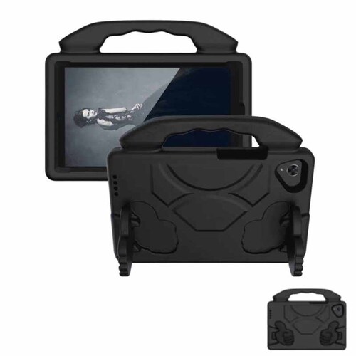 Case iPad Mini 1/2/3 Pulgar Negra Funda Protector Antigolpes Anticaidas Uso Rudo