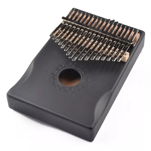 17 Teclas Kalimba Instrumento Musical  Madera Piano De Mano