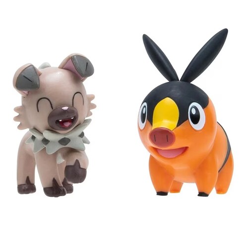 Pokemon Tepig + Rockruff