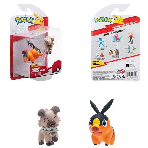 Pokemon Tepig + Rockruff