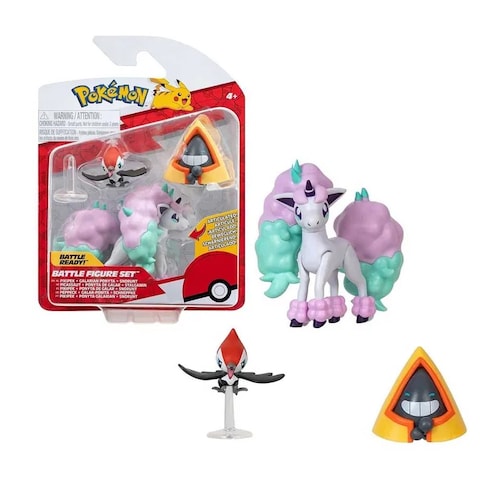 Pokemon Pikipek + Ponyta de Galar + Snorunt.