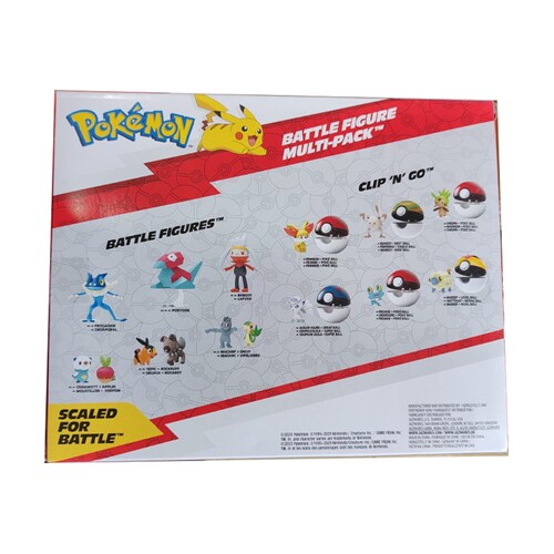 Pokemon Bulbasaur + Vulpix Alolan + Squirtle + Lucario set8pz.