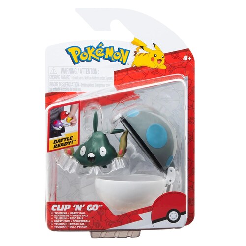 Pokemon Trubbish + Heavy Ball.