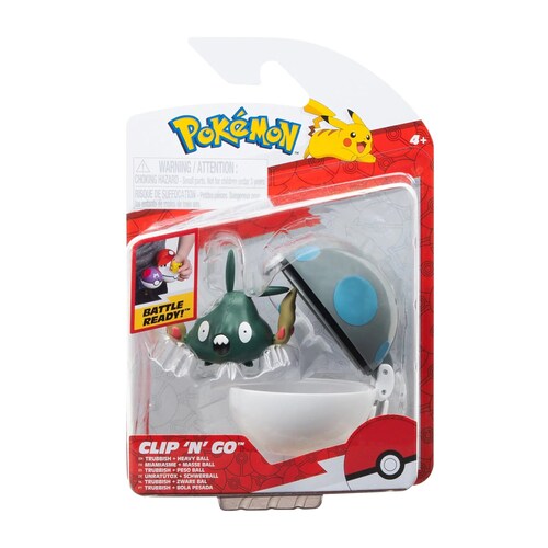 Pokemon Trubbish + Heavy Ball.