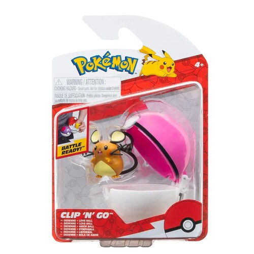 Pokemon Dedenne + Love Ball.