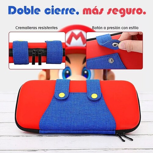 Kit Fundas Y Estuche De Nintendo Switch Con 20pzs Accesorios