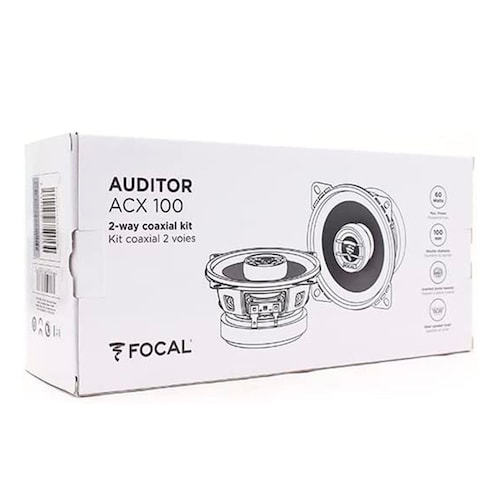 Bocinas FOCAL ACX-100 de 4 Pulgadas con 60w Max 2 Vías.