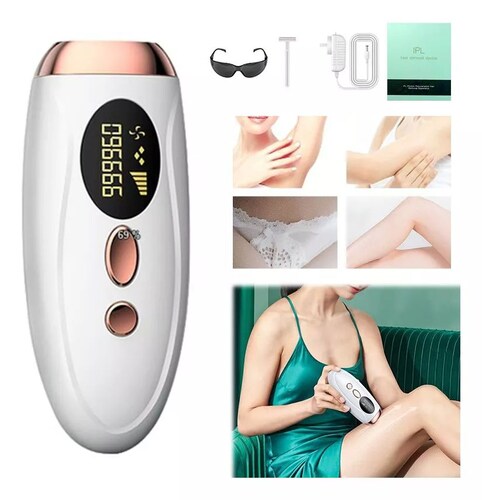 Depiladora laser permanente IPL  para cuerpo y cara.