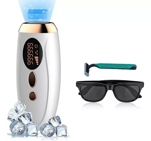 Depiladora laser permanente IPL  para cuerpo y cara.