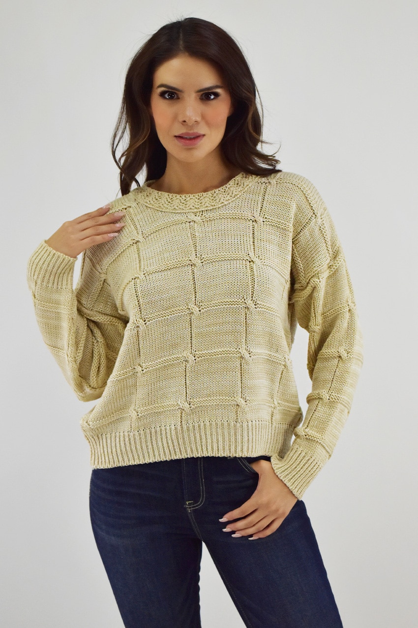 Sueter Tejido Para Mujer