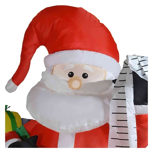 Inflable Navidad Santa Claus Papa Noel 1.87m Decoracion Led
