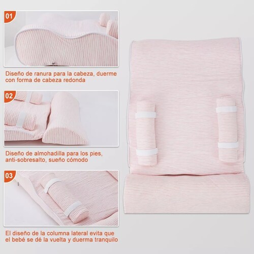Cojin Antireflujo Colchón Anti Reflujo Bebé Cuna Soporte.