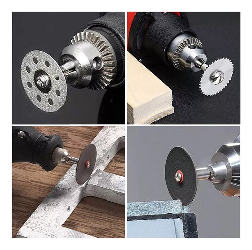 64 Kit Discos Corte Sierra Hss Para Dremel Mototool Taladro.