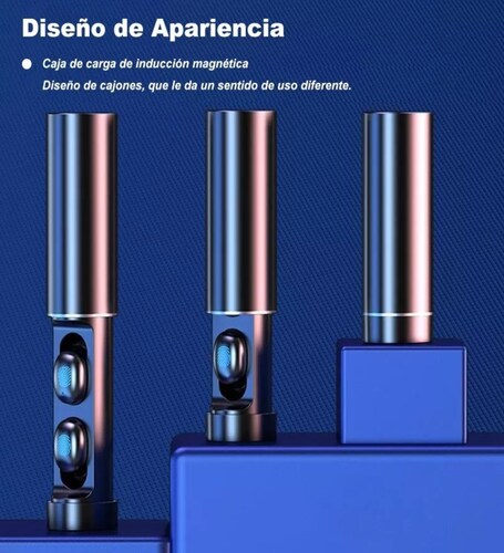 Audífonos Inalámbricos Bluetooth 5.0 Con Manos Libres.