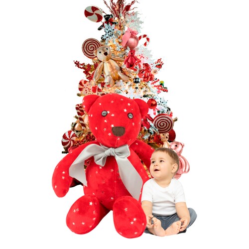 Set Decoración Navidad Oso Navideño 140cm y 2 Esferas 87cm Tv Ofertas Fredo