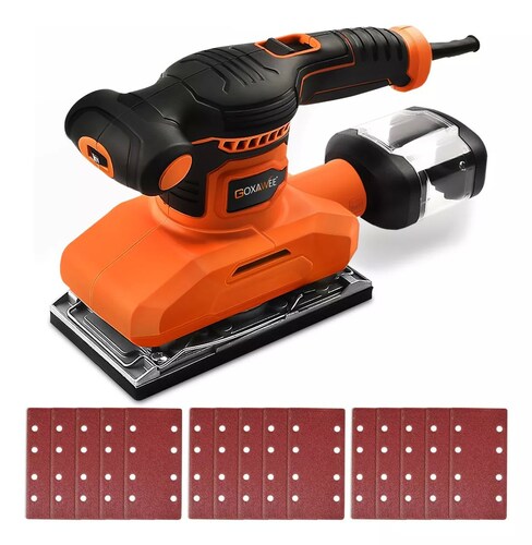 Lijadora Roto Orbital De Madera Goxawee 560w 90*187mm .