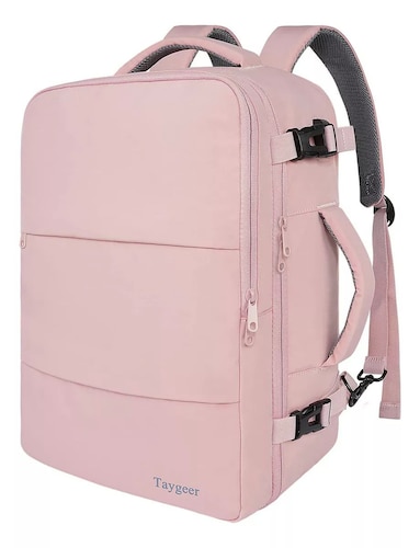 Mochila De Viaje Para Mujer, Aprobado Por Avión 10kg, Mochila Escolar Para Laptop De 15.6 Pulgadas, Mochila De Transporte Grande Espacio, Antirrobo.