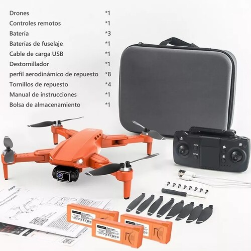 Drone L900 Pequeño Fpv Con Cámara 4k Y Gps Profesional