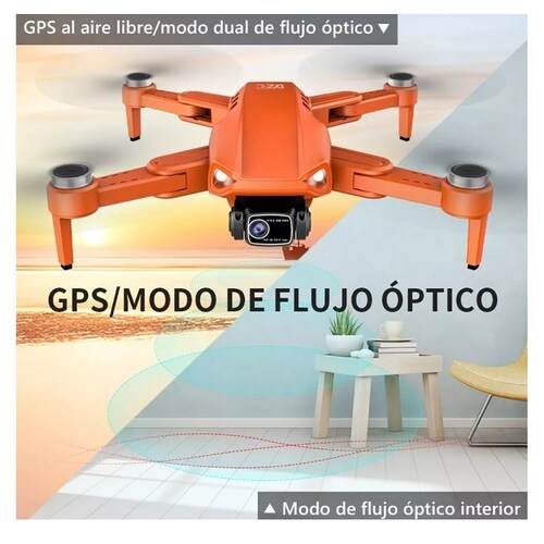 Drone L900 Pequeño Fpv Con Cámara 4k Y Gps Profesional