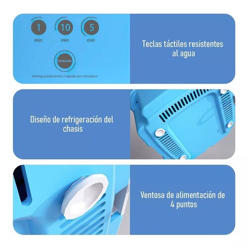 Mini Lavadora Portatil En Cubeta Plegable Con Centrifugado.