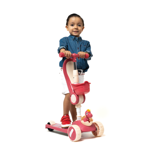 Scooter Patín Del Diablo Plegable Reproductor de Música Incluido Para Niños  Luces LED