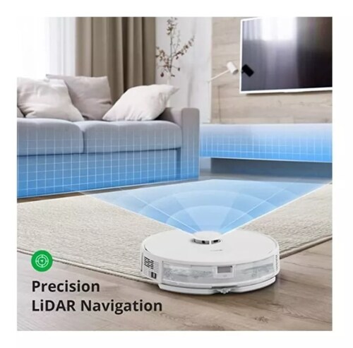 Aspiradora robot 360 S8 blanca.