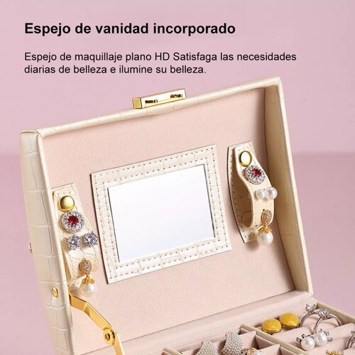 Caja Organizadora De Joyería Portatil