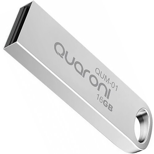 Memoria USB 16GB QUARONI 2.0 Metalica QUM-01 